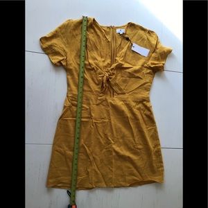 Solitaire yellow dress size 2x
